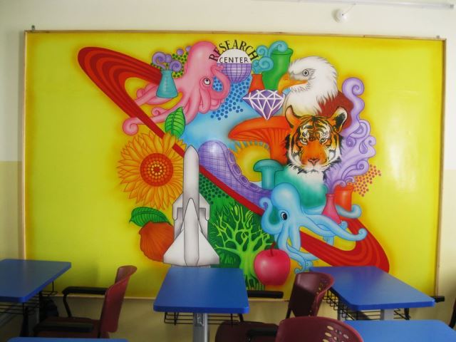 Schools Creative Wall Painting in Mumbai